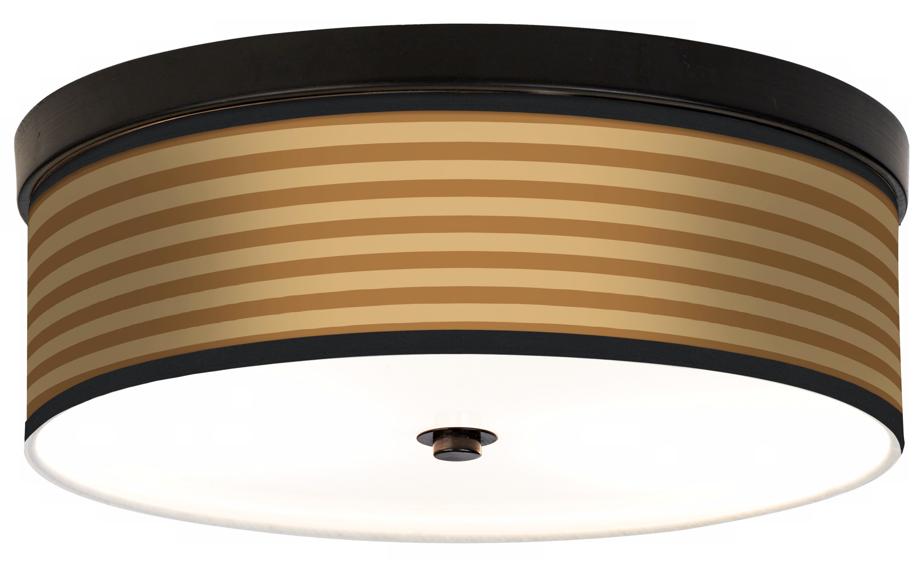 Butterscotch Parallels Energy Efficient Bronze Ceiling Light
