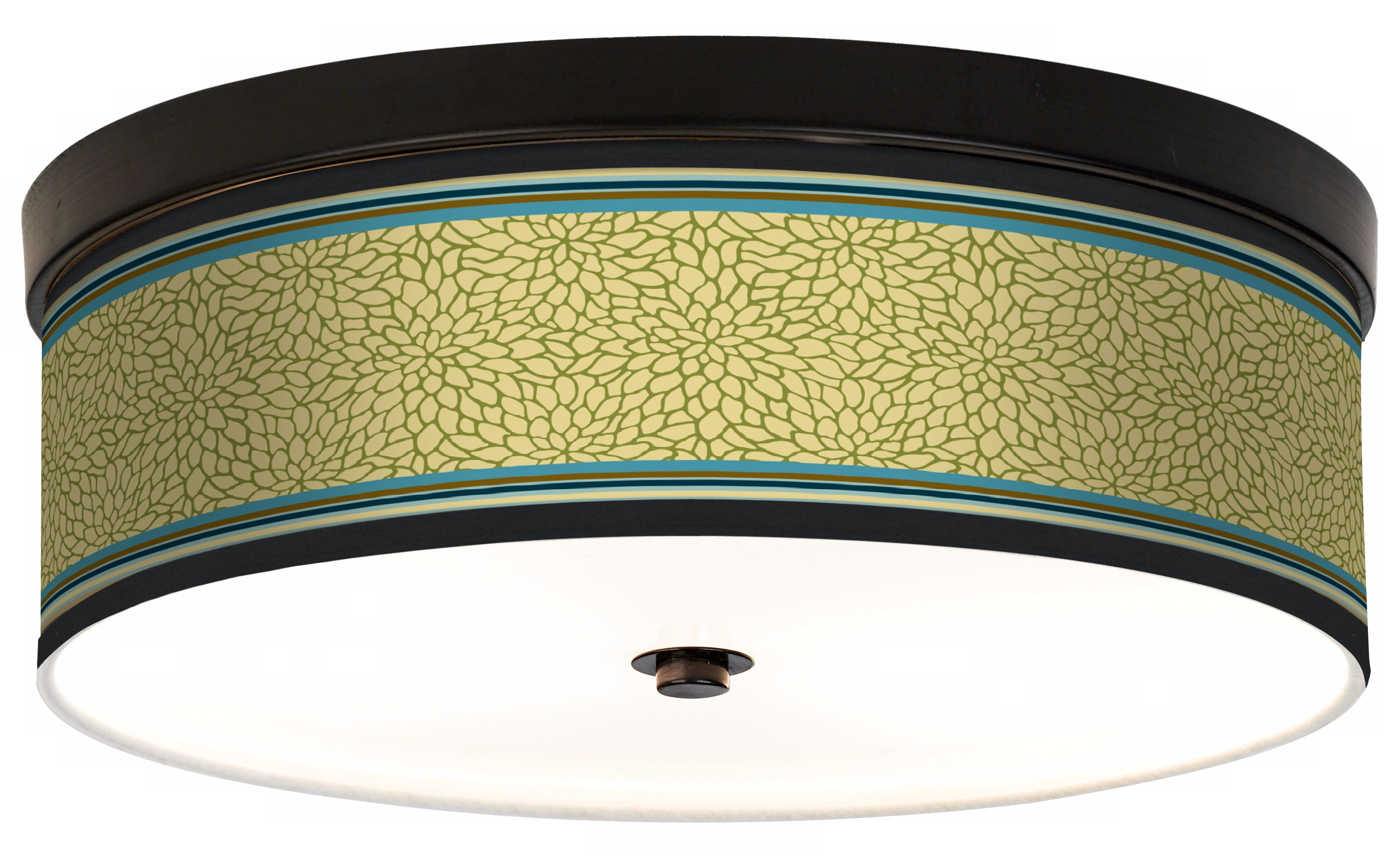 Stacy Garcia Kiwi Tini Dahlia CFL Bronze Ceiling Light
