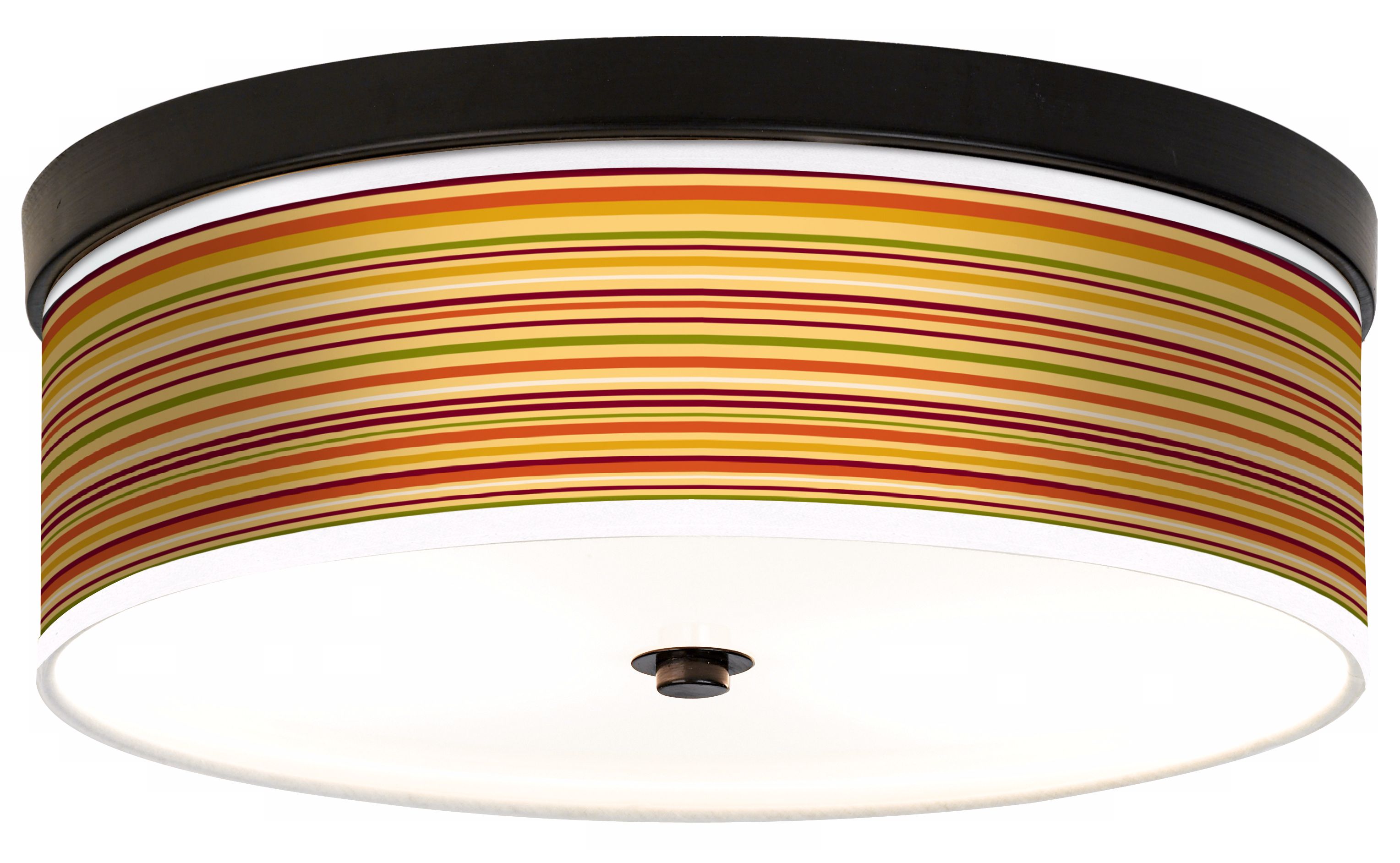 Stacy Garcia Harvest Stripe CFL Bronze Ceiling Light