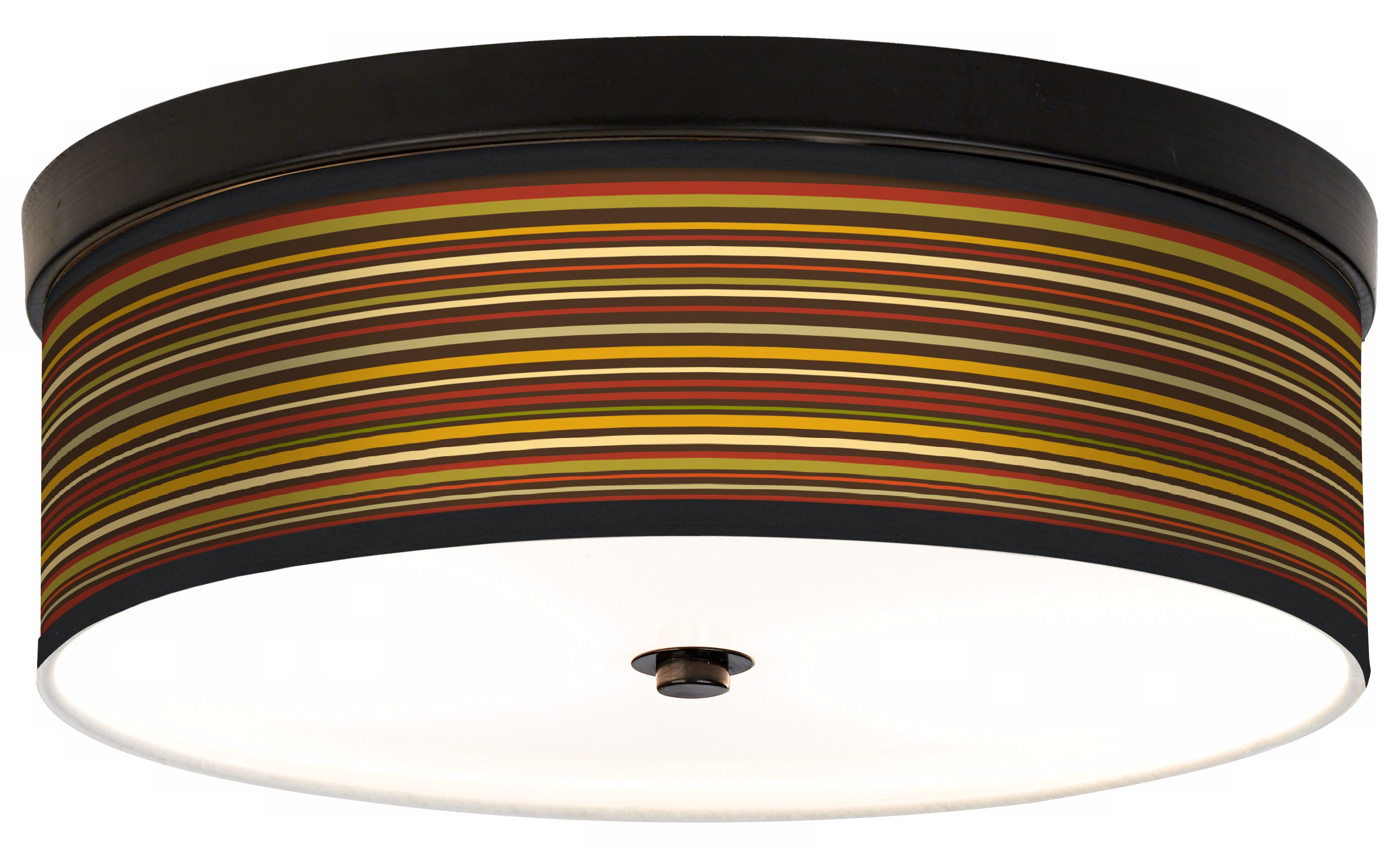 Stacy Garcia Spice Stripe CFL Bronze Ceiling Light