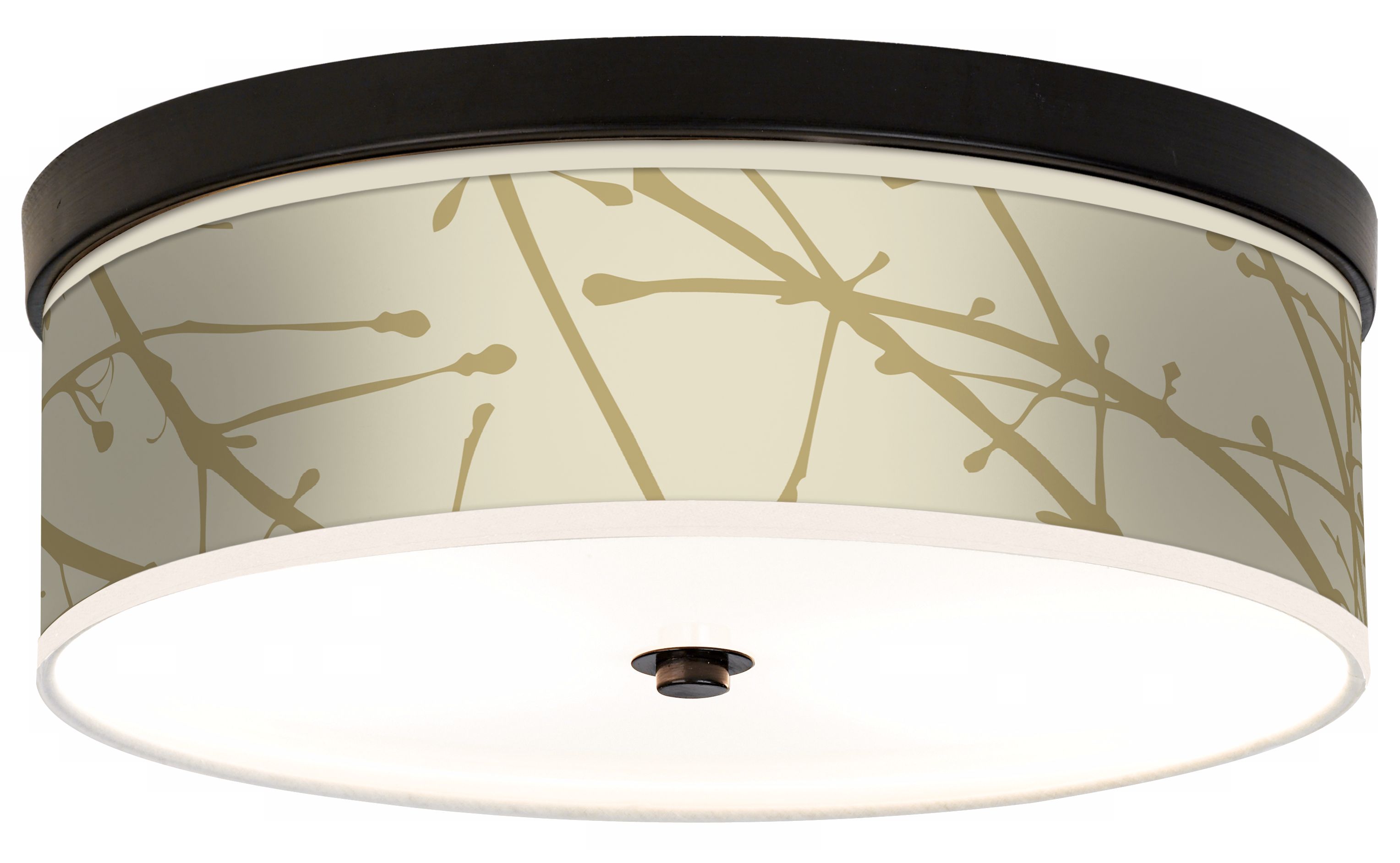 Stacy Garcia Calligraphy Tree Birch Bronze Ceiling Light
