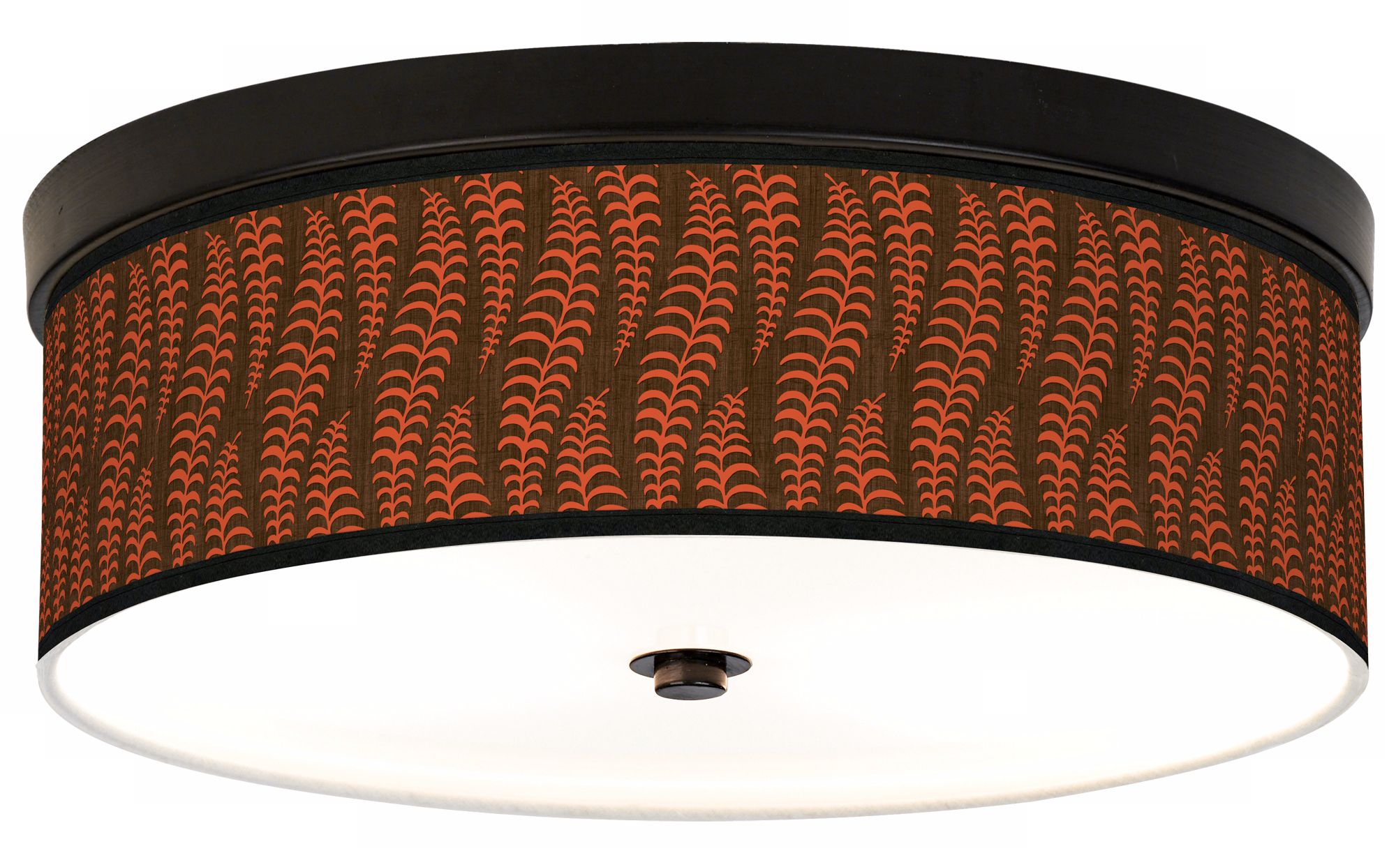 Stacy Garcia Fancy Fern Plum Bronze CFL Ceiling Light