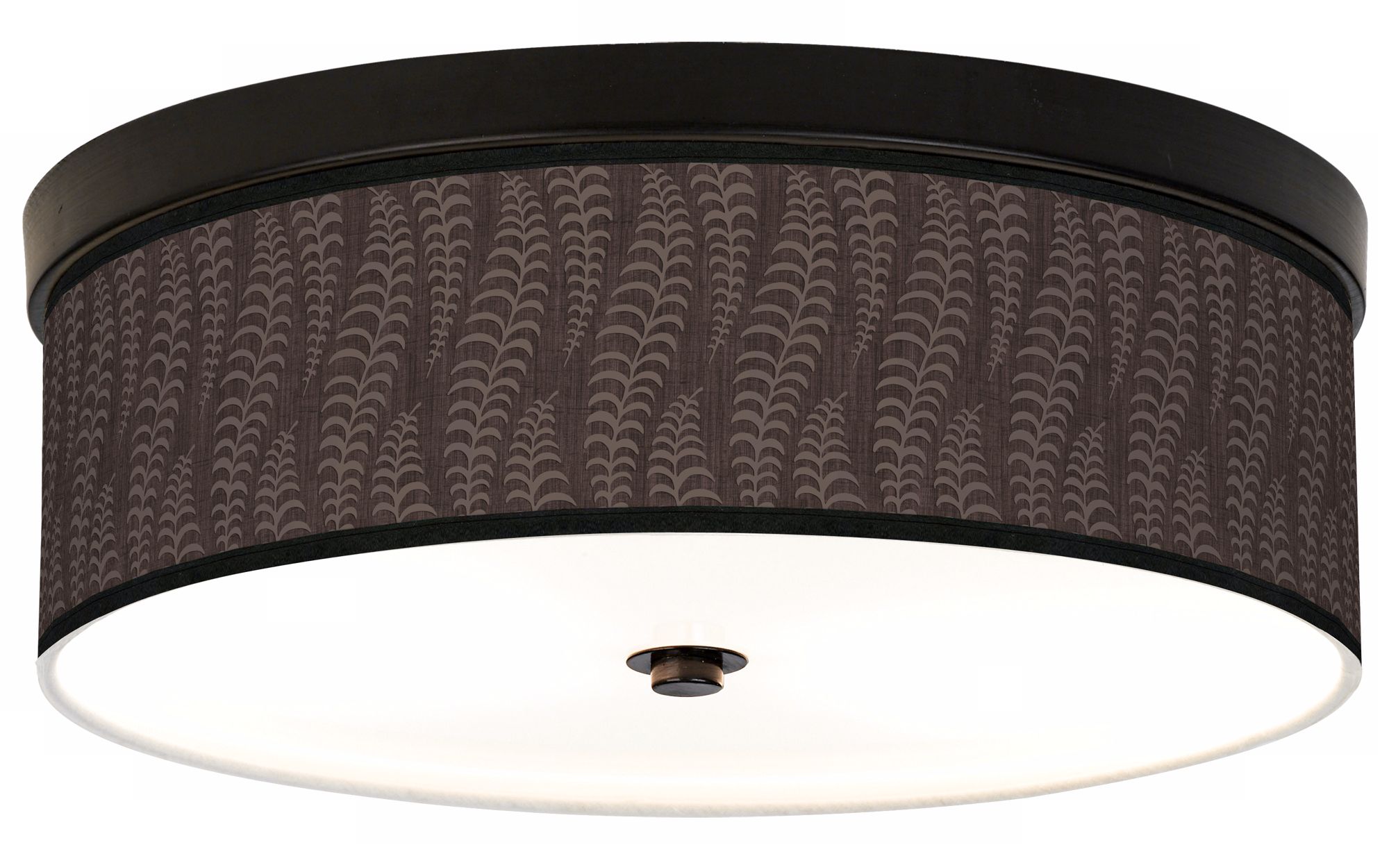 Stacy Garcia Fancy Fern Taupe Bronze CFL Ceiling Light