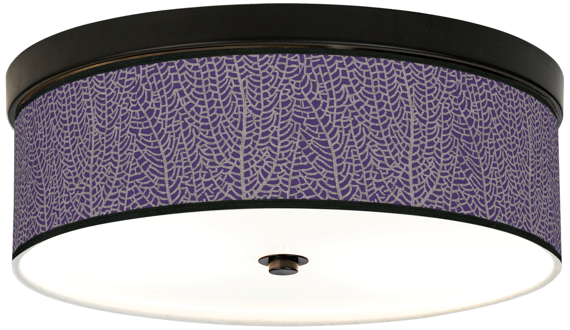 Stacy Garcia Seafan Rich Plum Bronze CFL Ceiling Light