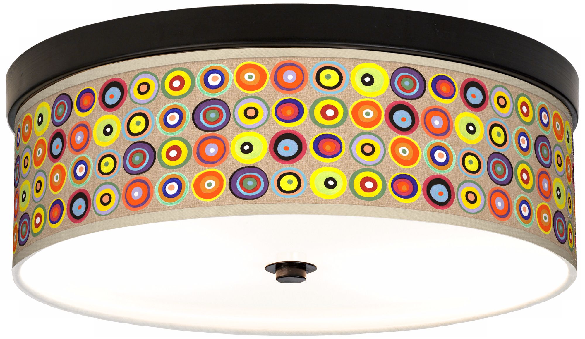 Marbles in the Park Giclee Energy Efficient Bronze Ceiling Light