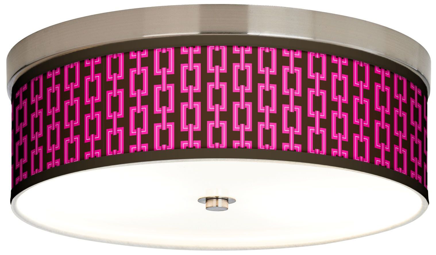 Chain Links Giclee Energy Efficient Ceiling Light