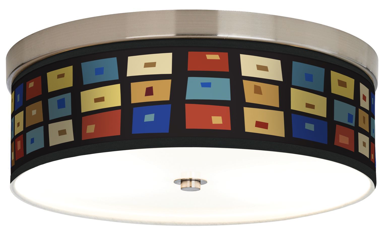 Palette Squares Giclee Energy Efficient Ceiling Light