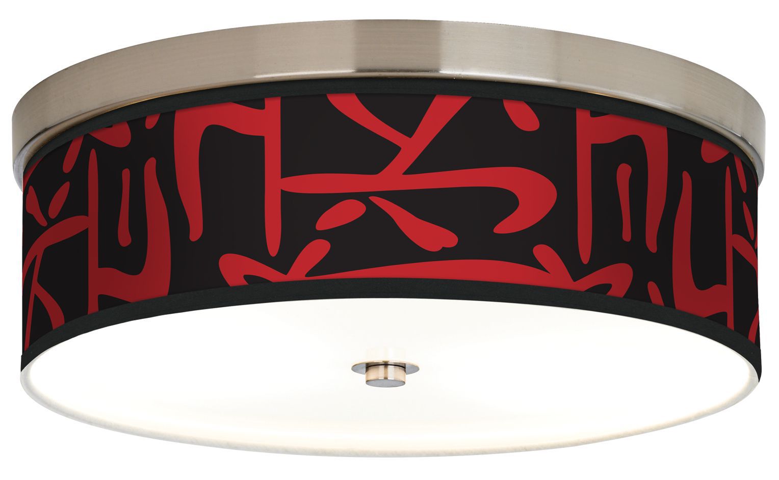 Asian Flair Giclee Energy Efficient Ceiling Light