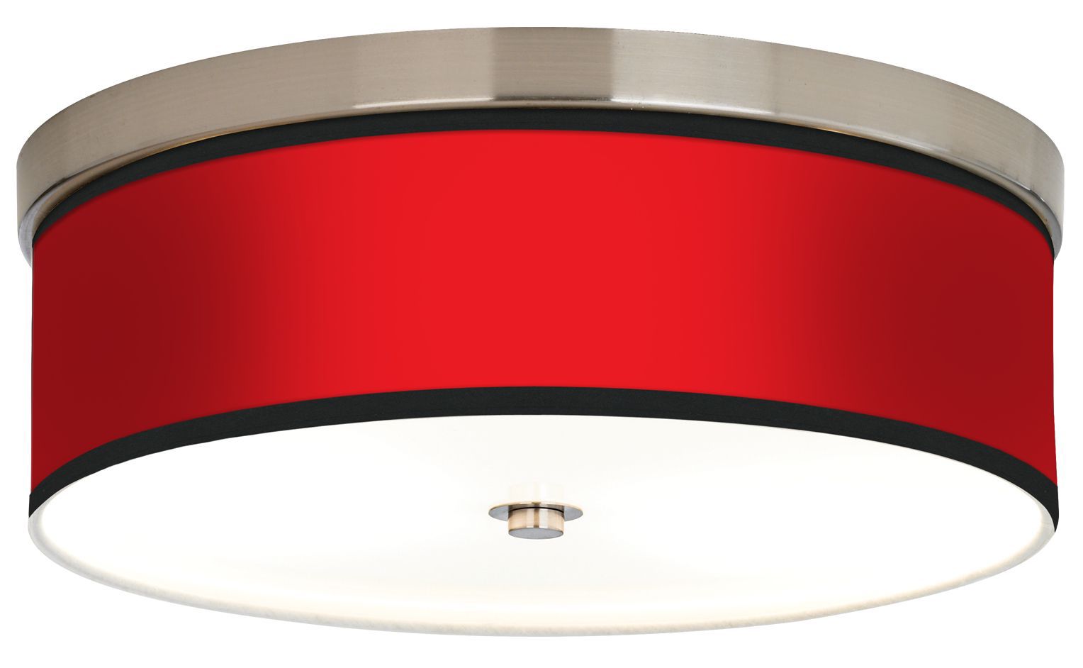 All Red Giclee Energy Efficient Ceiling Light