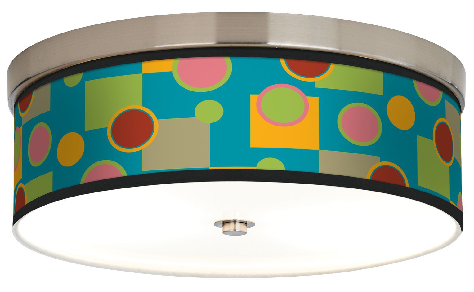 Vibrant Retro Medley Giclee Energy Efficient Ceiling Light