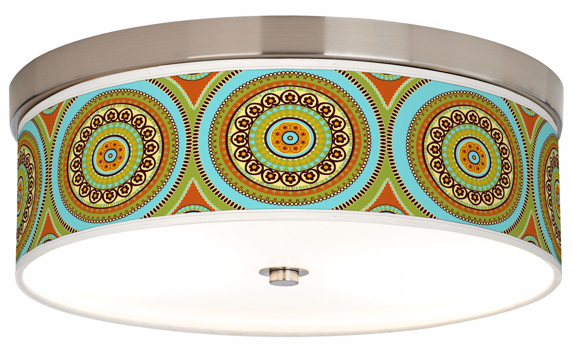 Stacy Garcia Arno Mosaic Daybreak Giclee Shade Ceiling Light
