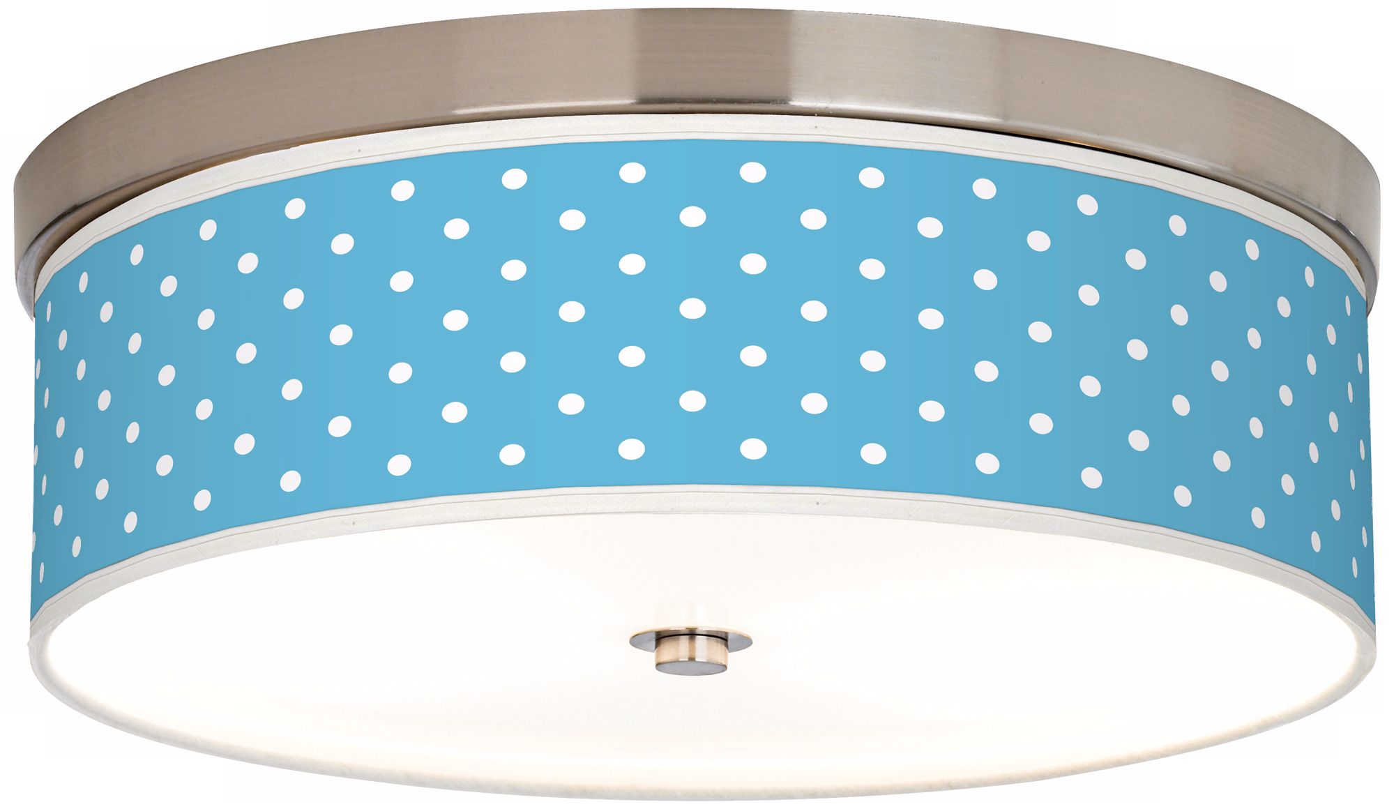 Mini Dots Aqua Giclee Energy Efficient Ceiling Light