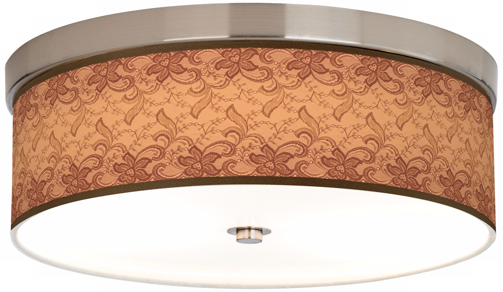 Sepia Lace Giclee Energy Efficient Ceiling Light