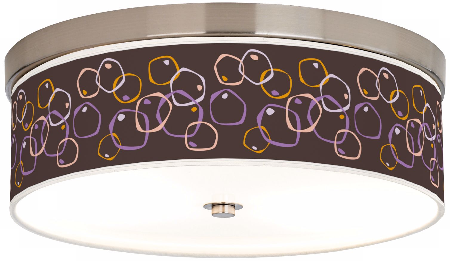 Linger 14" Wide Giclee Energy Efficient Ceiling Light