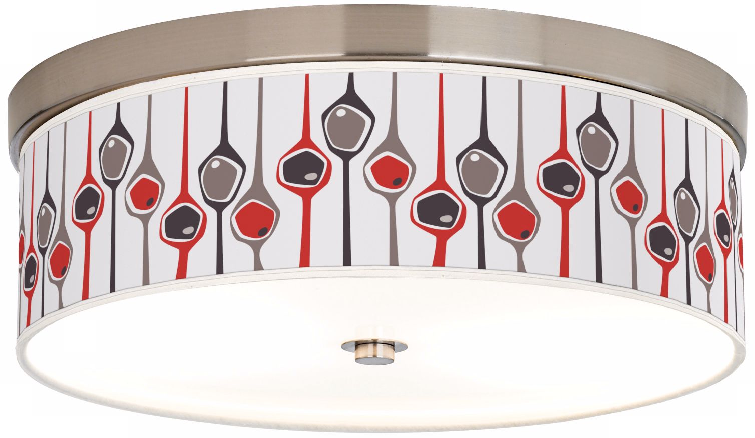 Shutter 14" Wide Giclee Energy Efficient Ceiling Light