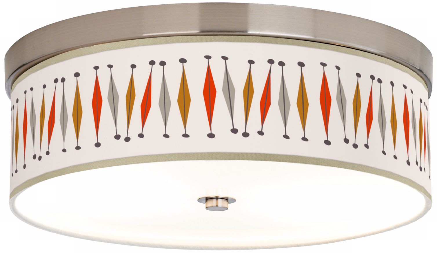 Tremble 14" Wide Giclee Energy Efficient Ceiling Light