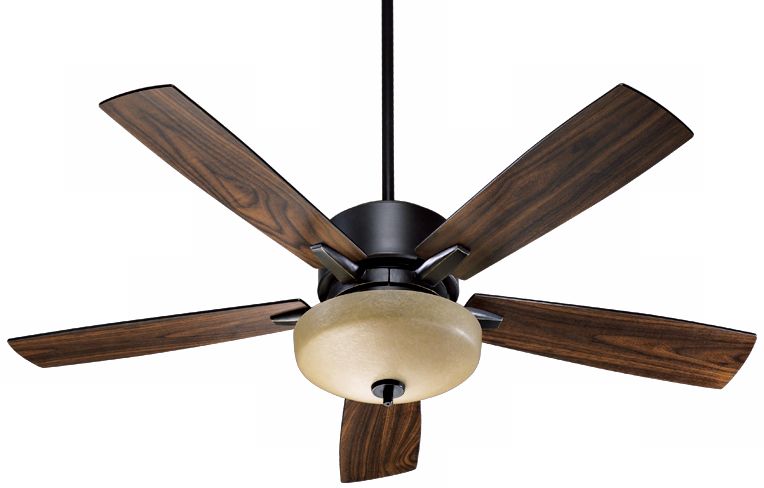 Oiled Bronze Ashlar 52" Ceiling Fan