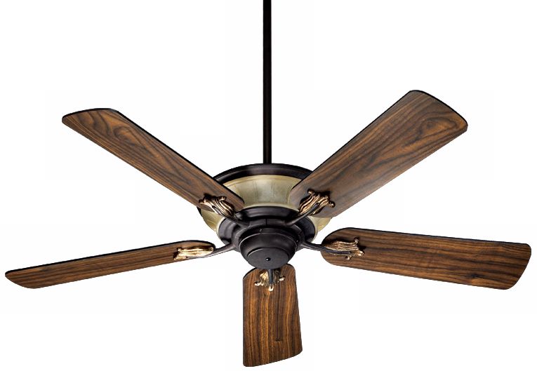 52" Quorum Roderick Toasted Sienna Finish Ceiling Fan