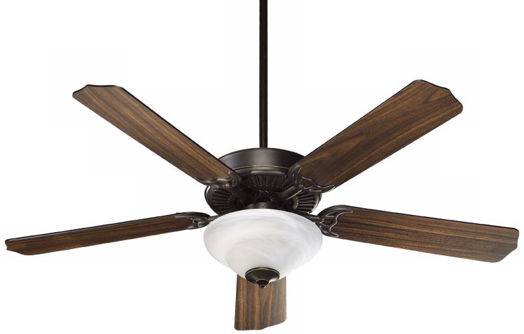 52" Quorum Capri Oiled Bronze Ceiling Fan