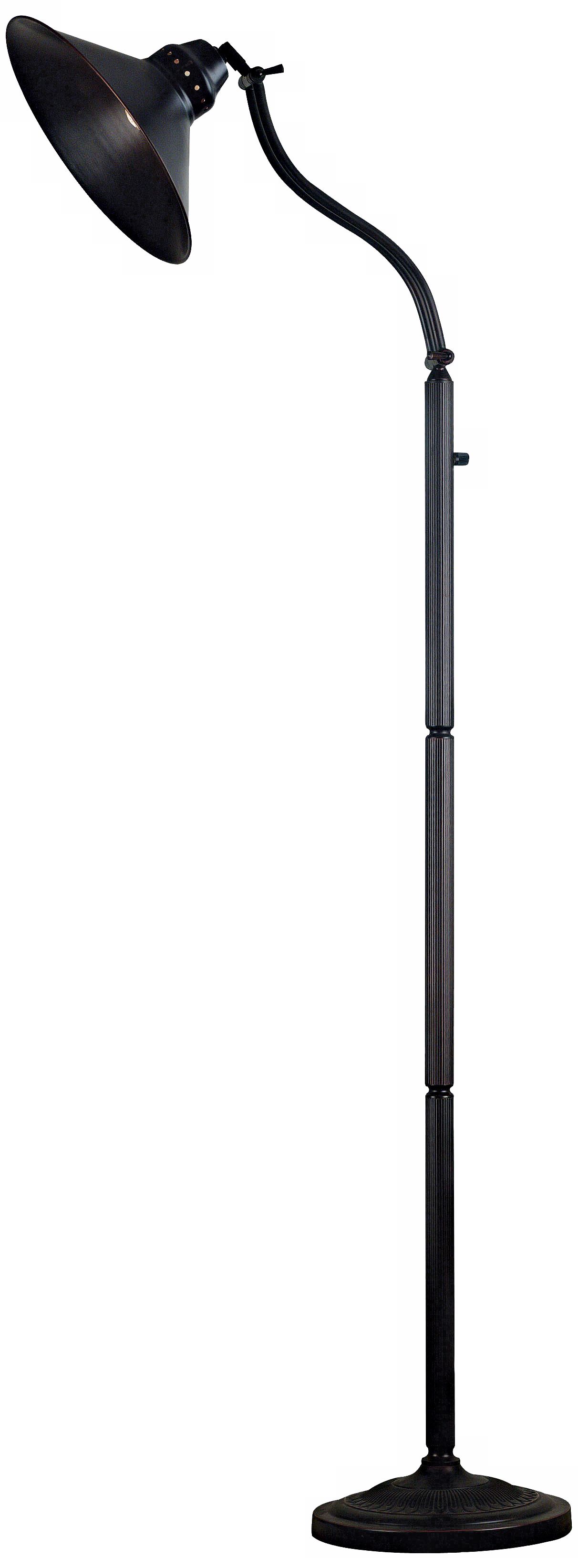 Amherst Oil-Rubbed Bronze Adjustable Pharmacy Floor Lamp