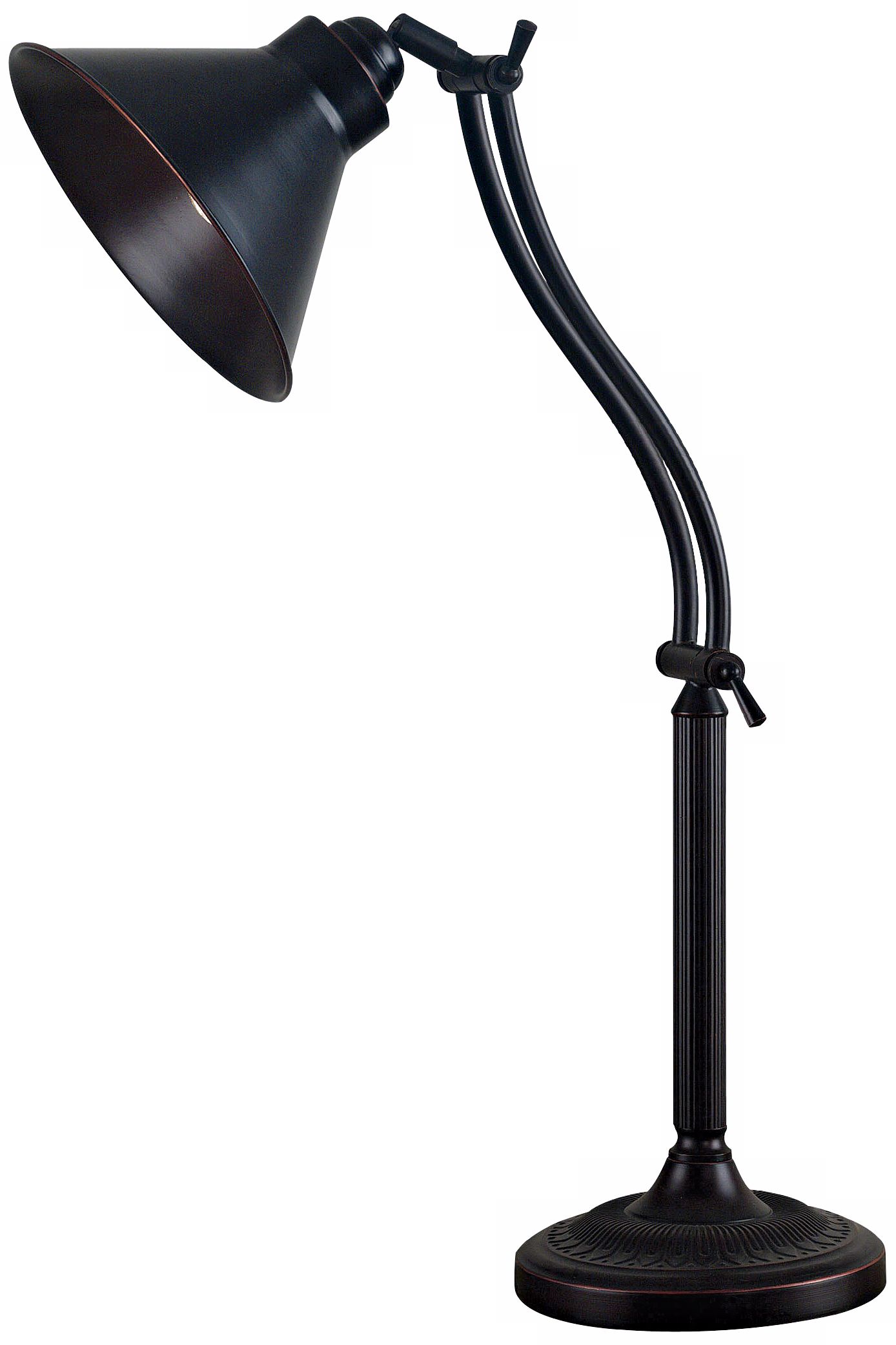 Amherst Oil-Rubbed Bronze Adjustable Pharmacy Desk Lamp