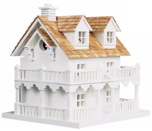 Two Story Cedar Roof Bird House