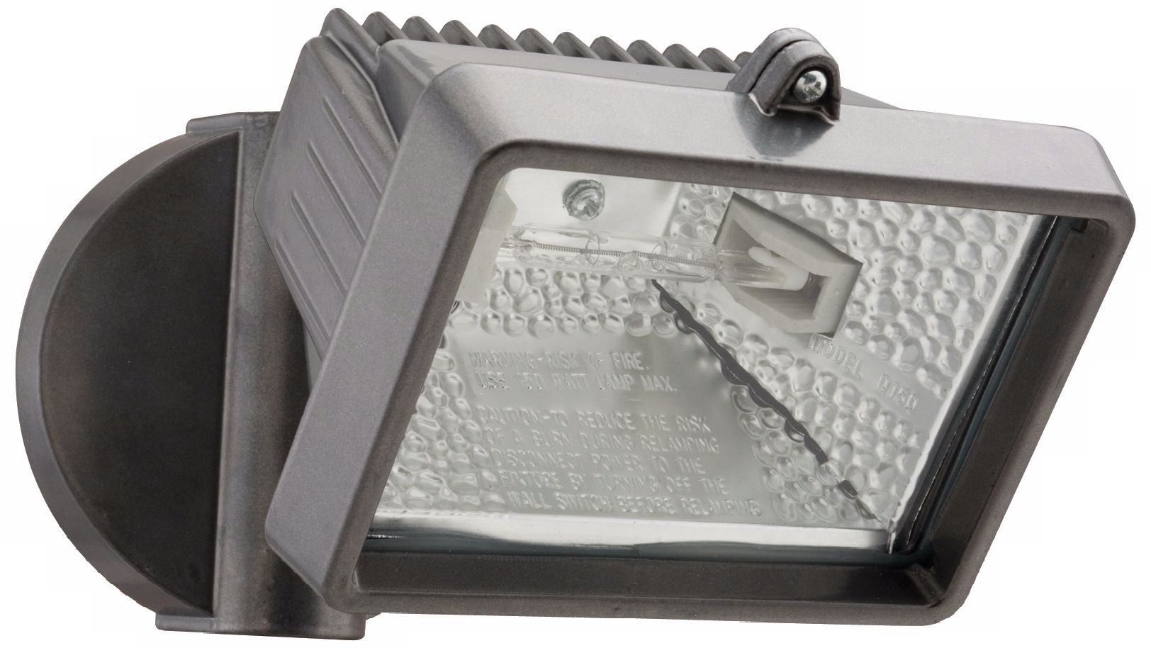 Bronze Mini Single Head Halogen Outdoor Flood Wall Light