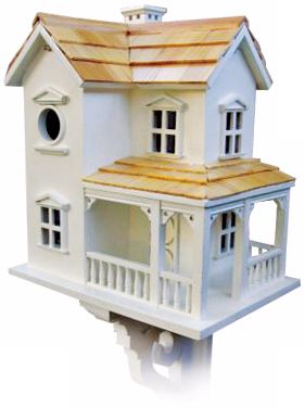 Cozy Two-Story Farmhouse Bird House