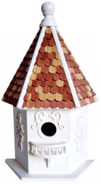 Story Book Hexagon Bird House