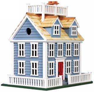 Three Story New England Traditional Bird House
