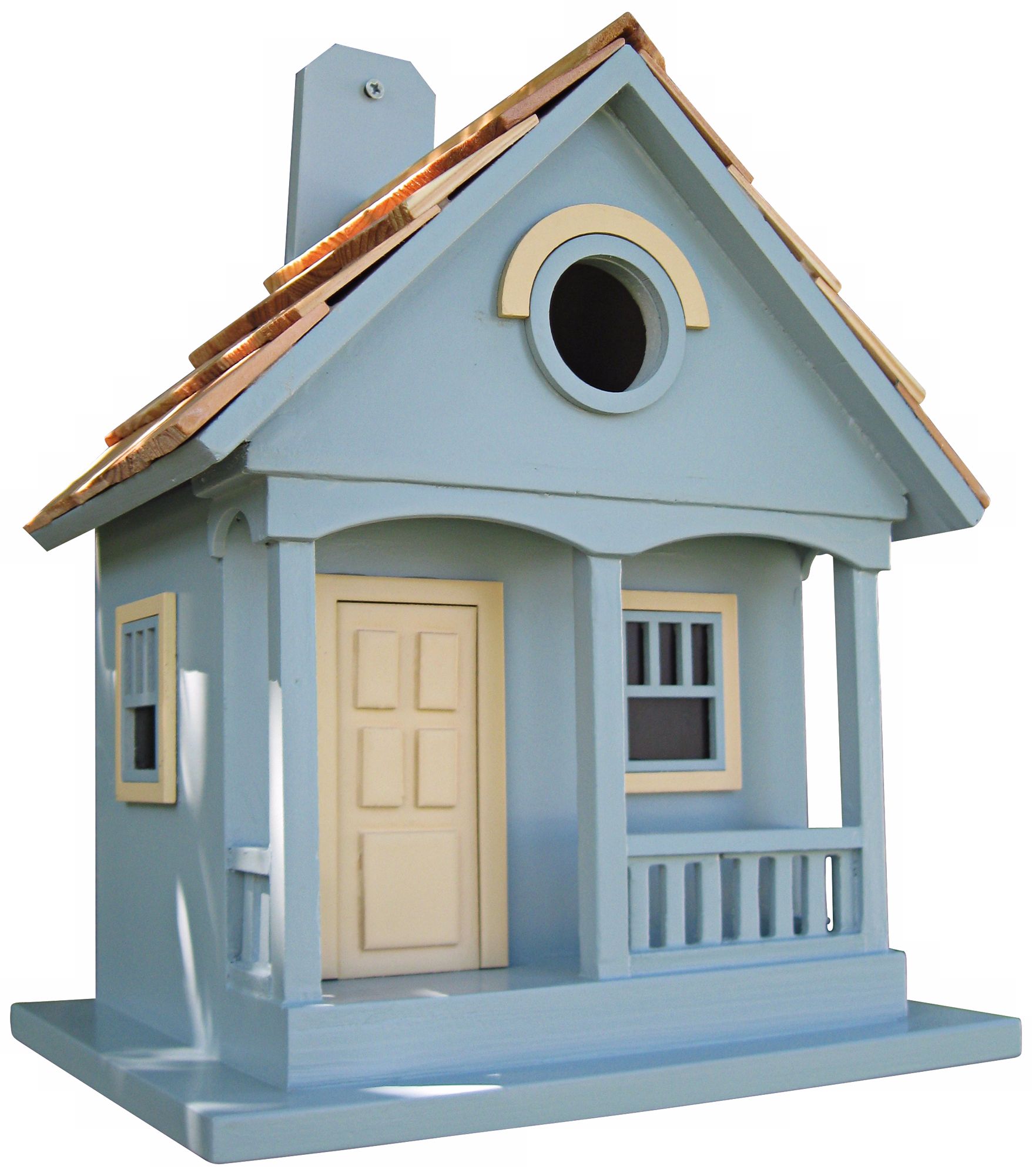 Blue Pacific Grove Bird House