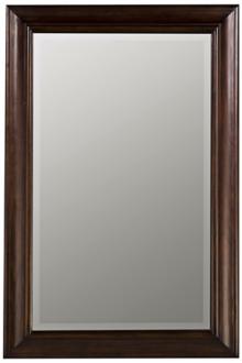 Tobacco Finish Beveled Rectangular 36 High Wall Mirror H9771