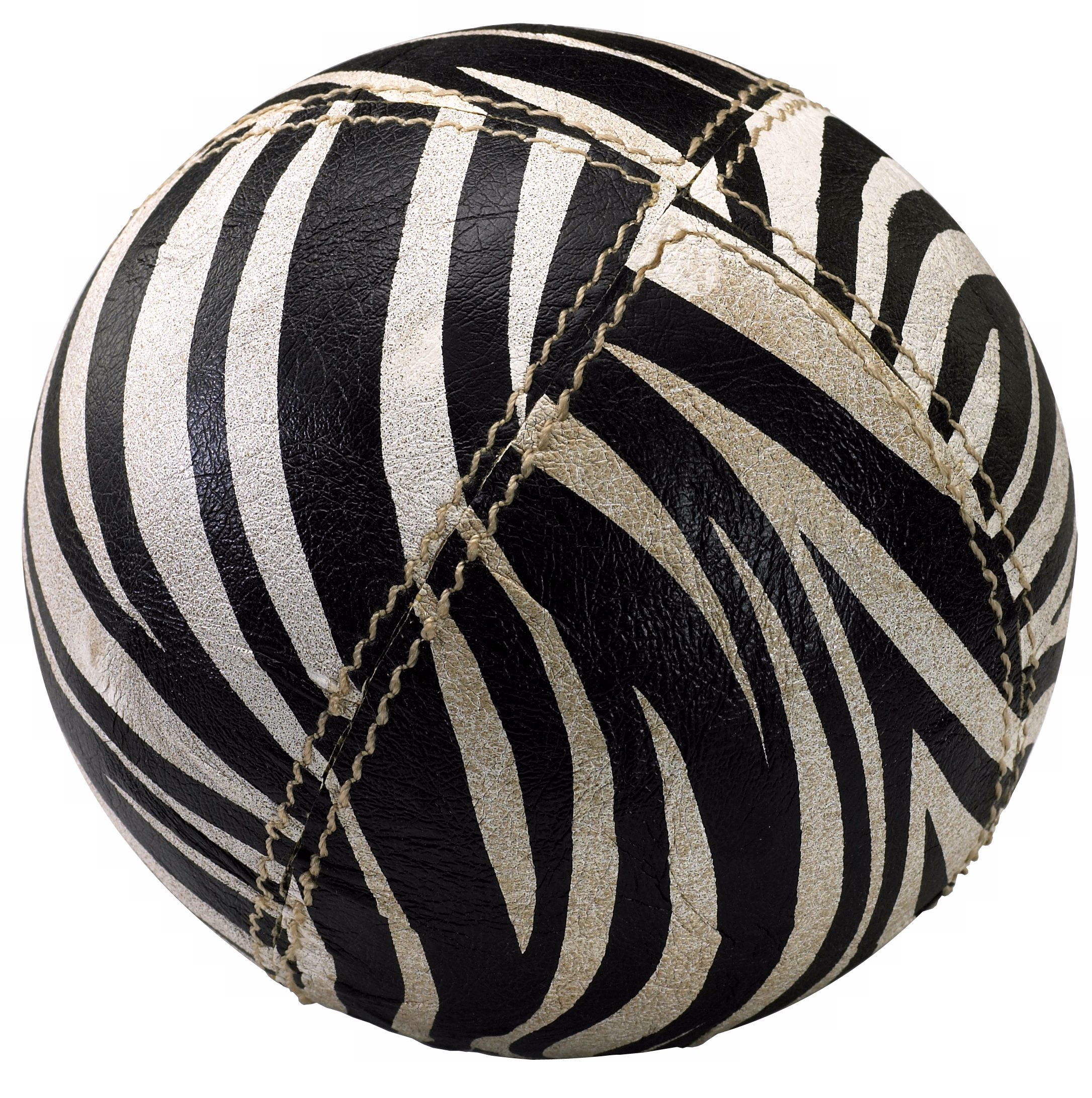 Zebra Stripe Accent Sphere