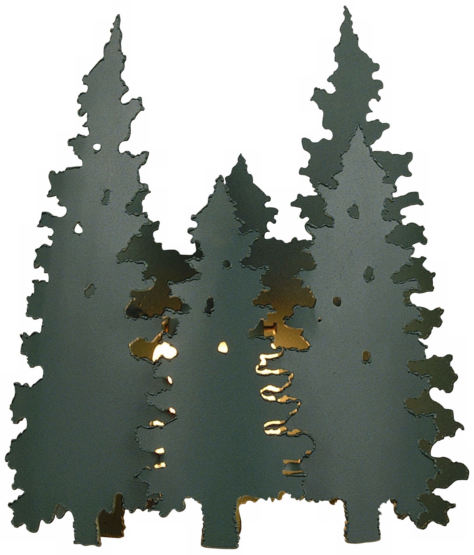 Pine Grove 14" High Outdoor Wall Light