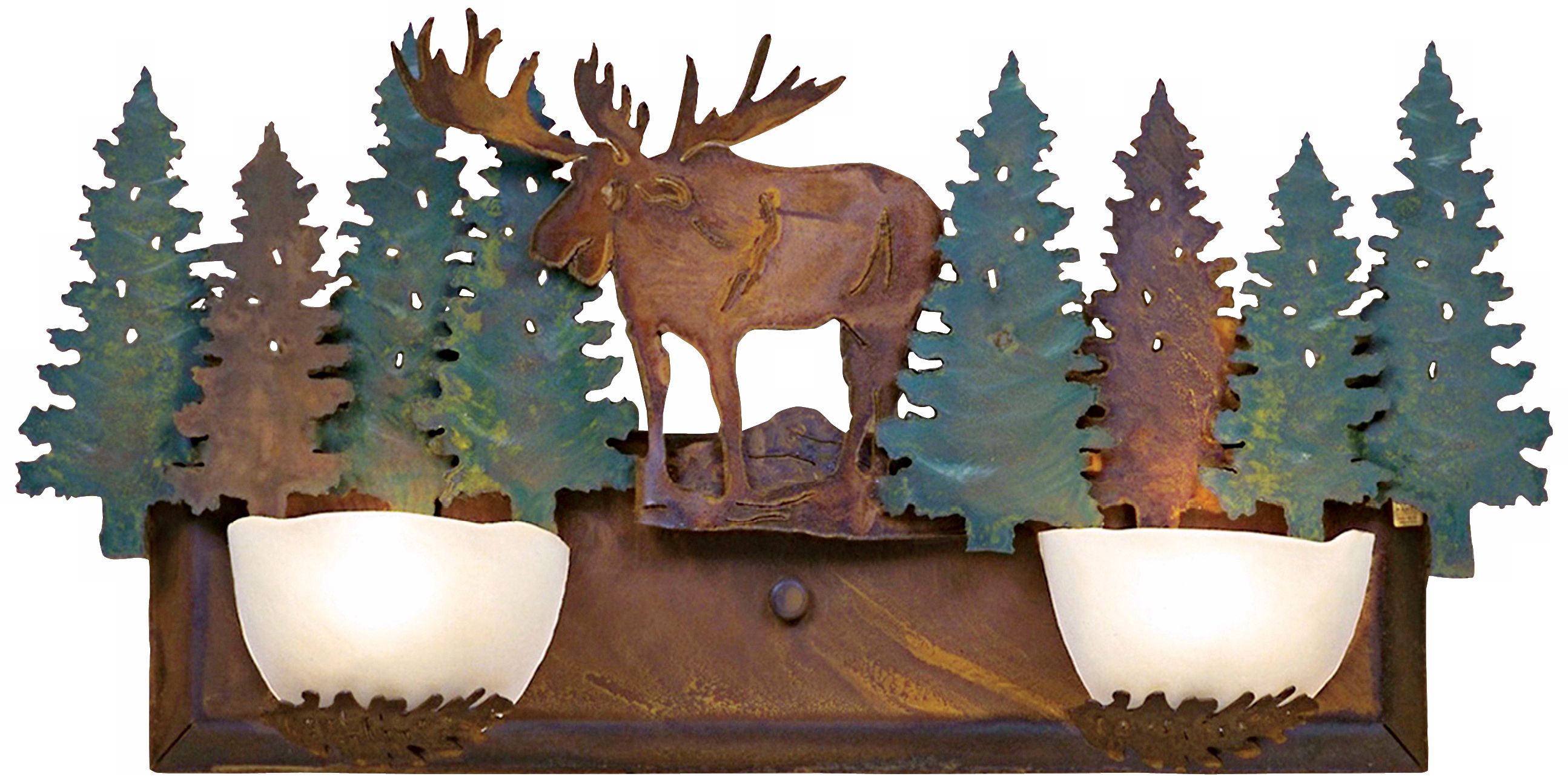 Avalanche Collection Moose 24" Wide Bathroom Light Fixture