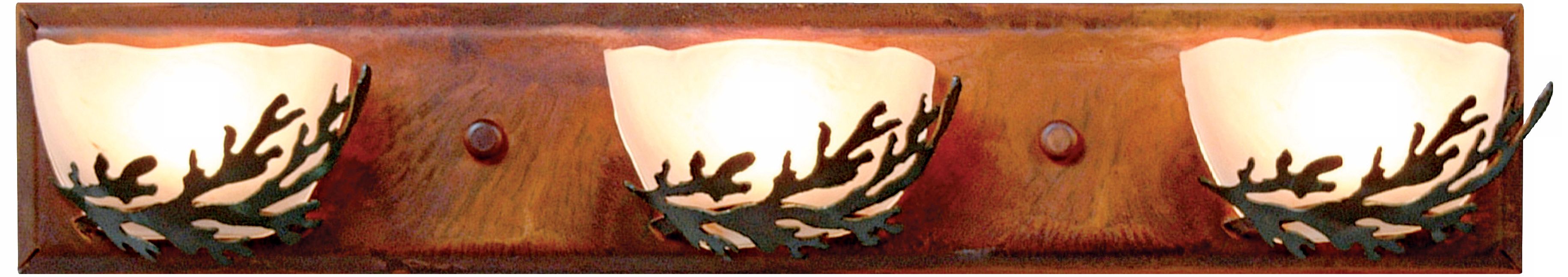 Logen Collection Cedar 24" Wide Bathroom Light Fixture
