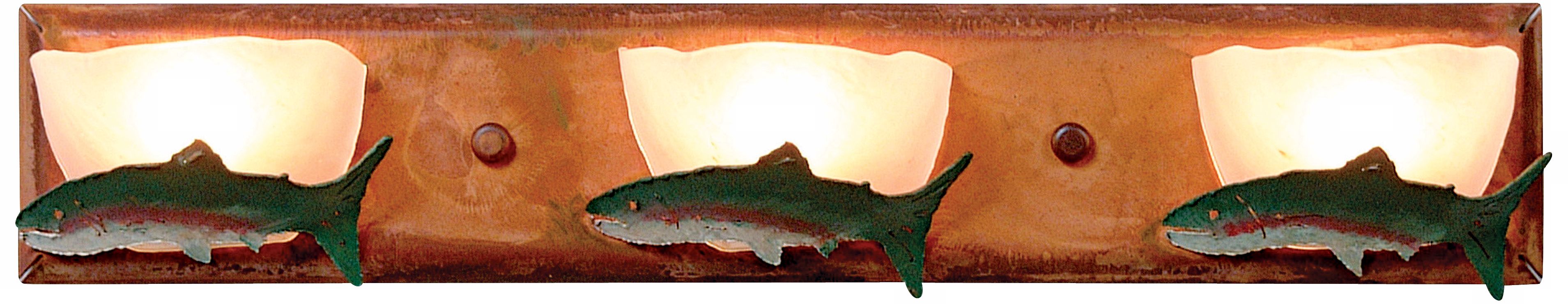 Logen Collection Trout 24" Wide Bathroom Light Fixture
