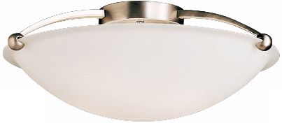 Kichler White Etched Glass 25" Wide Ceiling Light