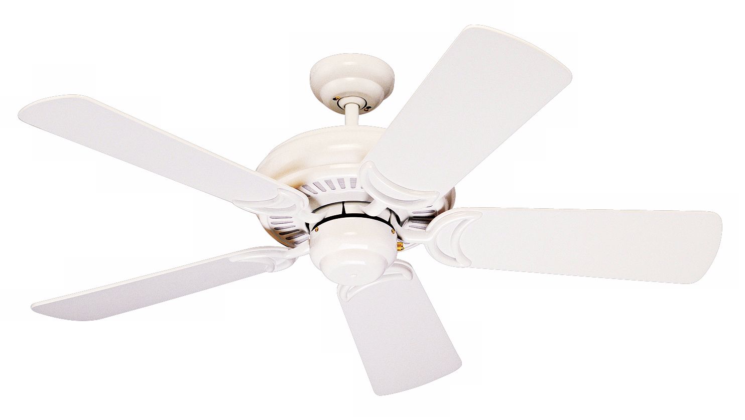 44" Monte Carlo Designer Supreme II White Ceiling Fan