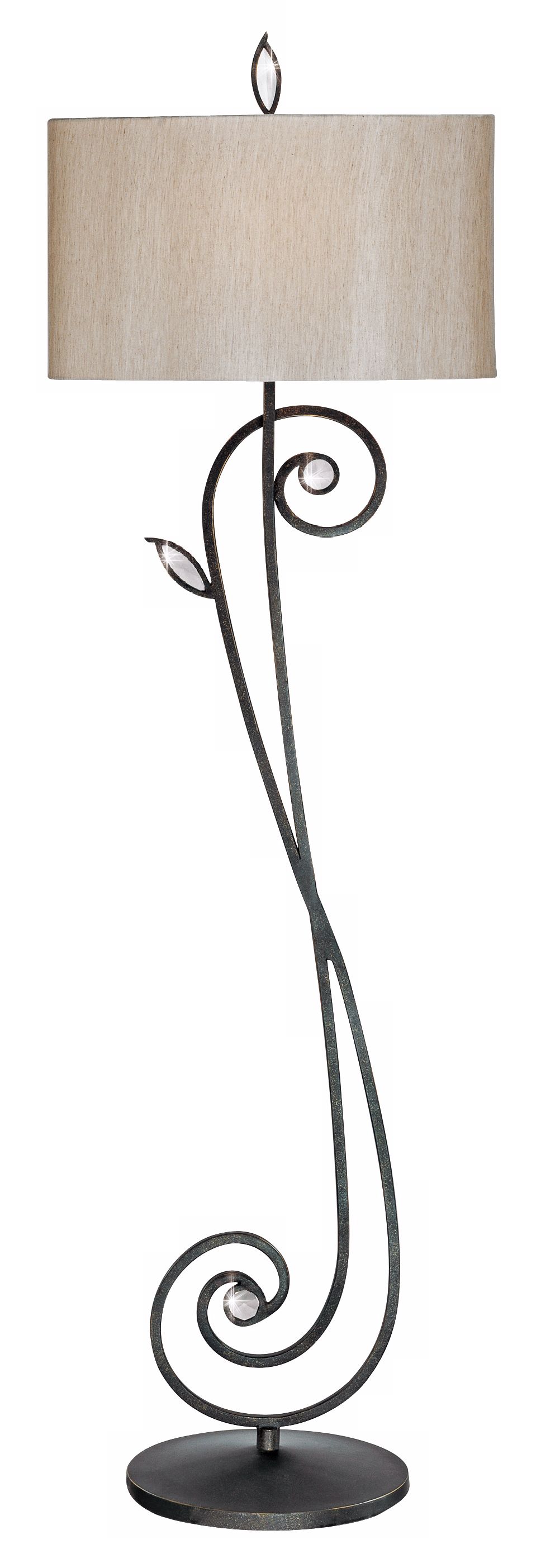 Kathy Ireland Garden Symphony Floor Lamp
