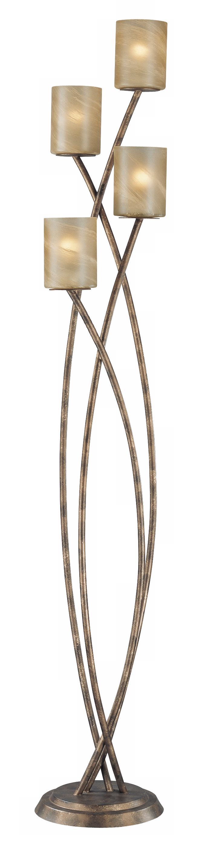 Kathy Ireland Metro Plaza Uplight Floor Lamp