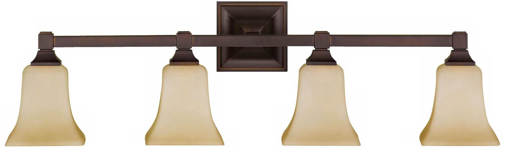 American Foursquare Collection 31" Wide Bathroom Light