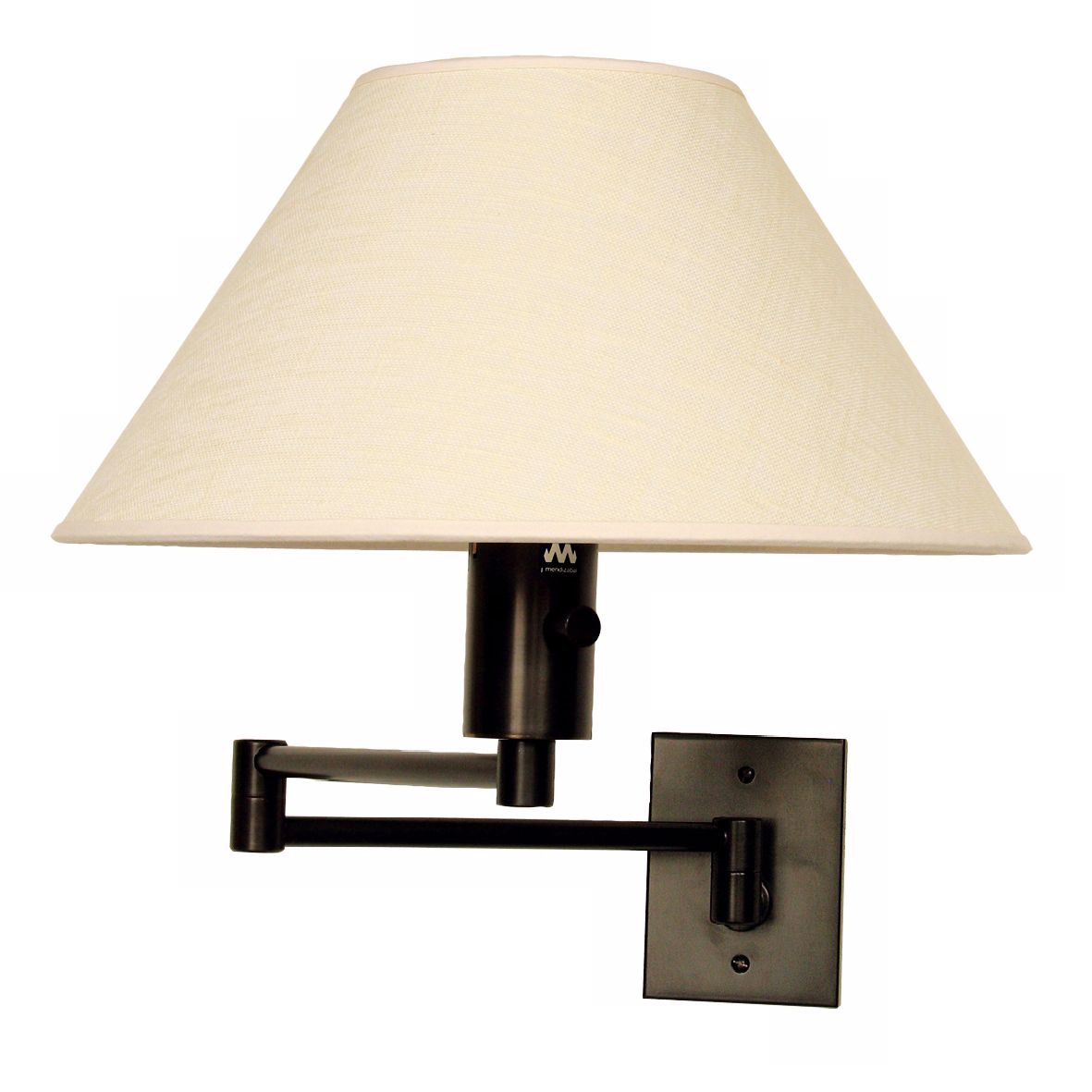Urban Avenue Series Dark Bronze Hard-Wire Swing Arm