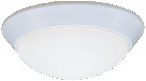 Kichler Etched Glass Dome White 10" Wide Ceiling Light