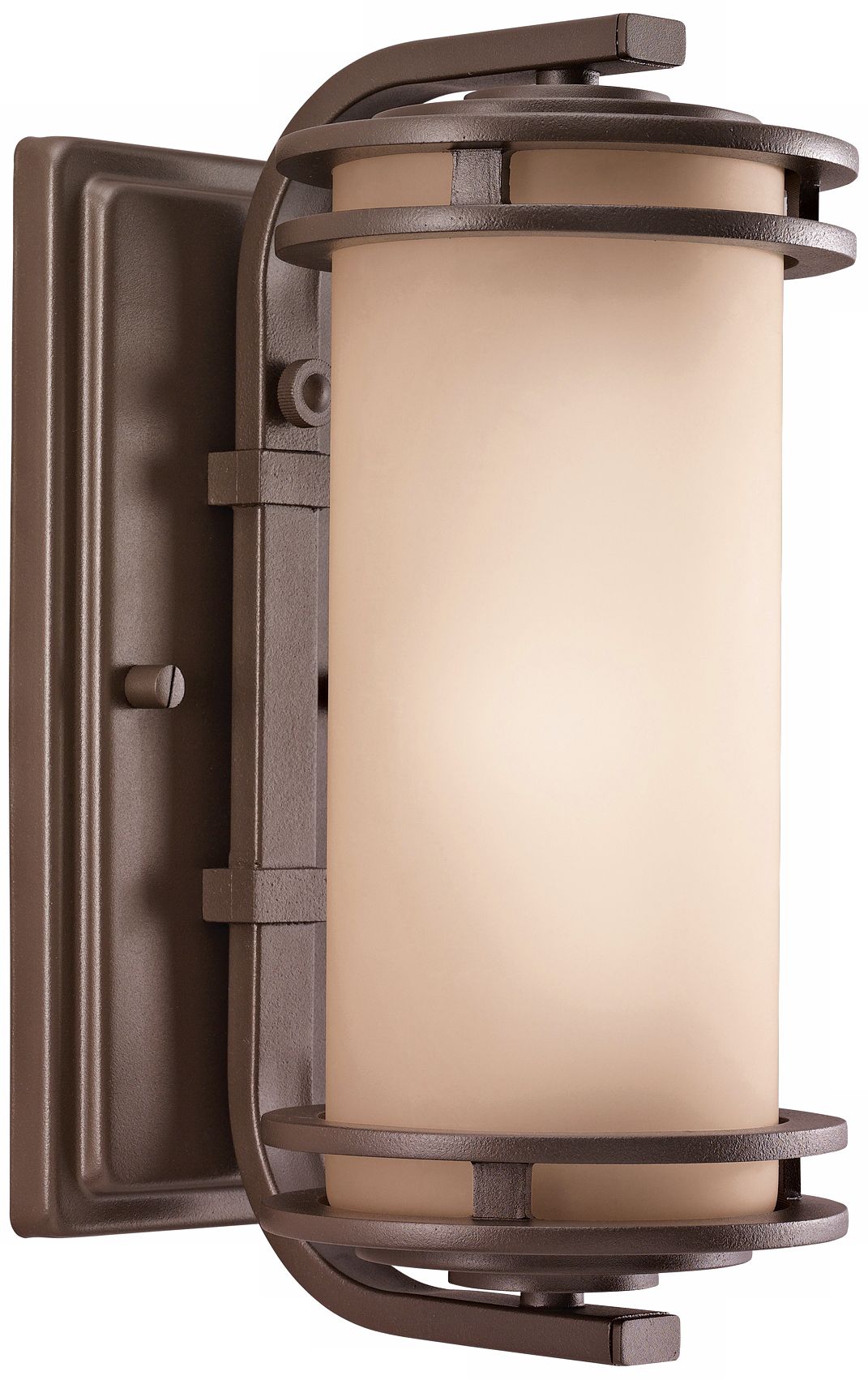 Kichler Textured Bronze 11 1/2" High Outdoor Wall Light