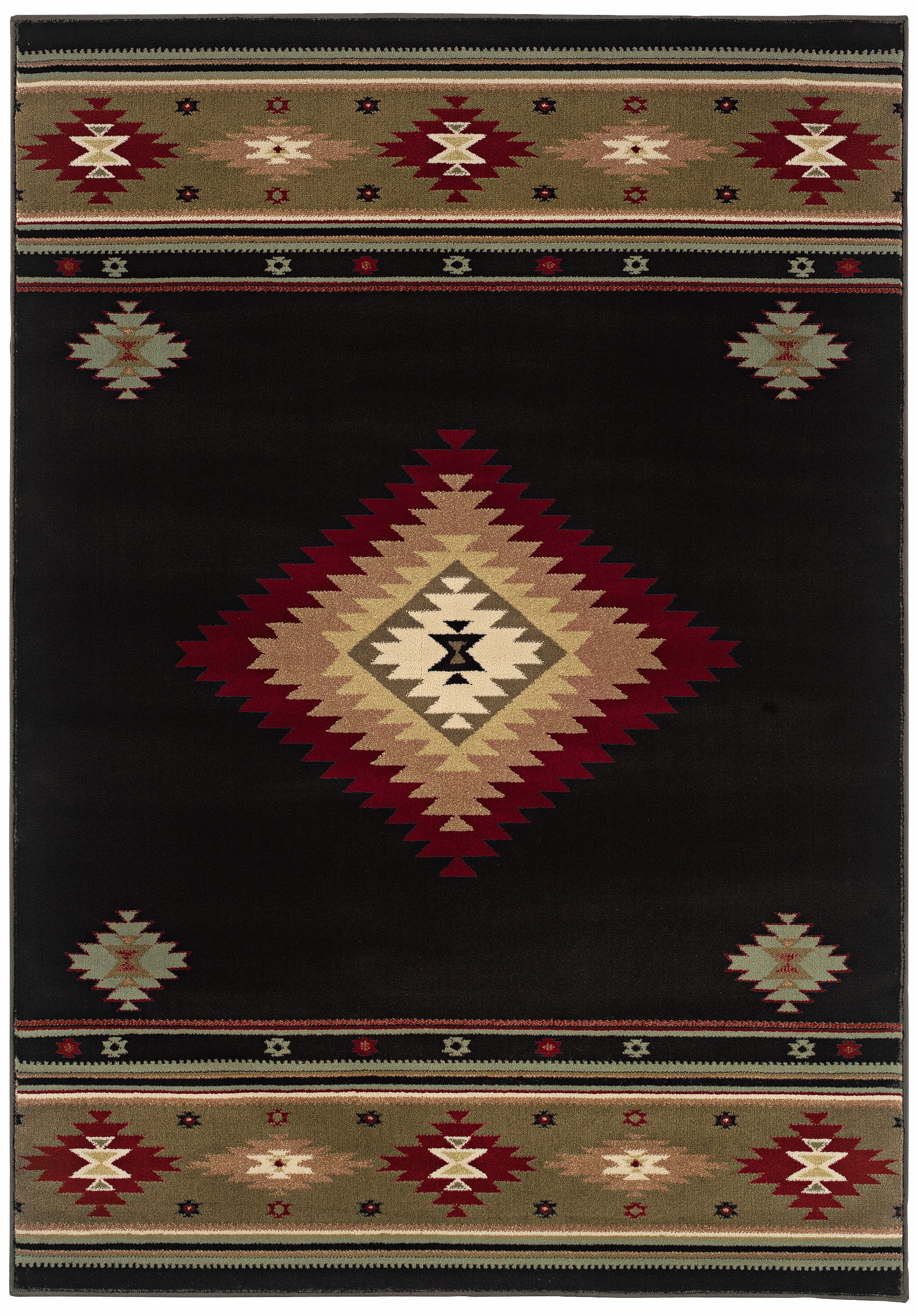 Southwest Dark Area Rug