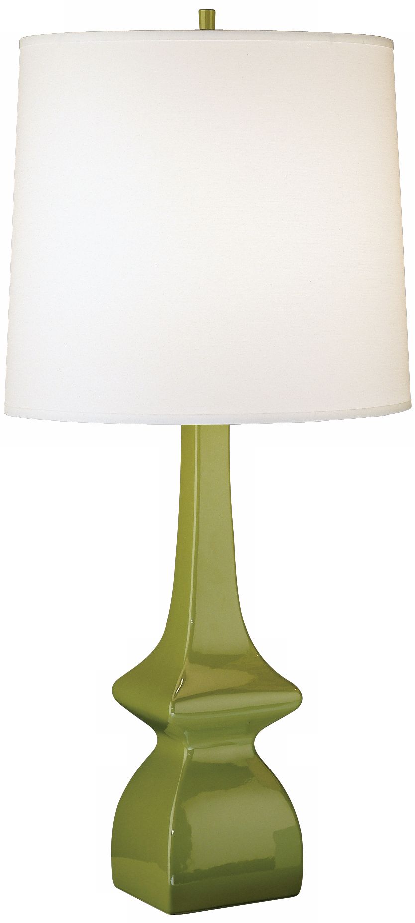 Jayne Artichoke Green Glazed Ceramic Table Lamp