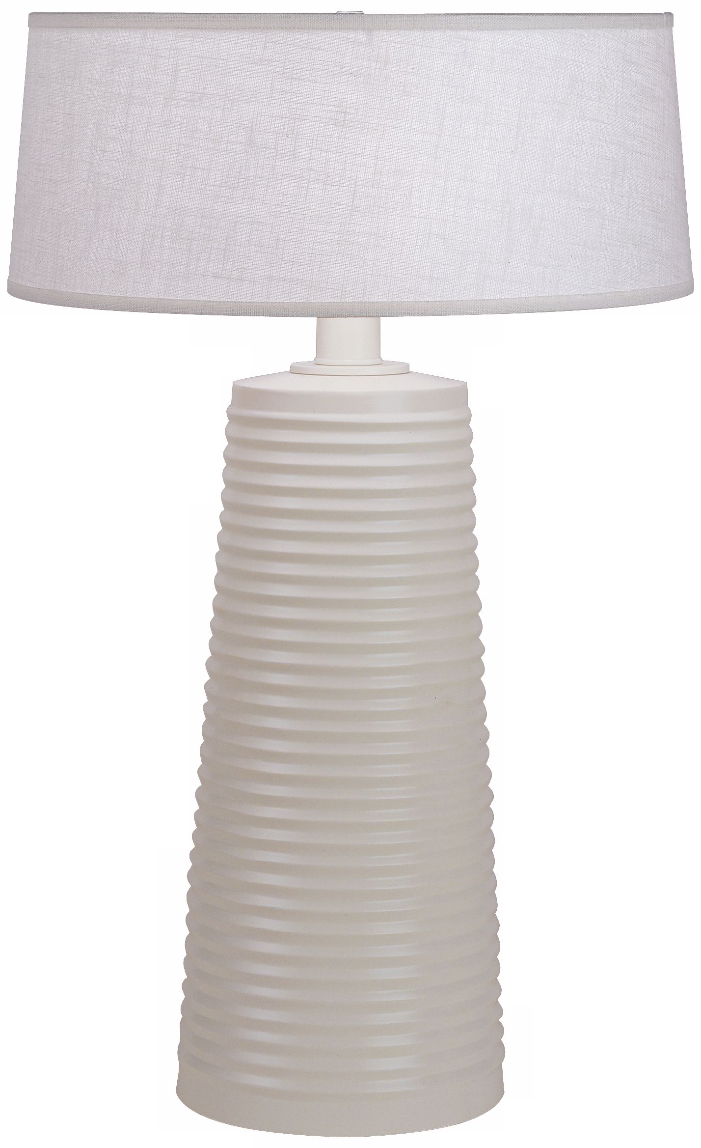 Robert Abbey Fuzo Stardust White Table Lamp