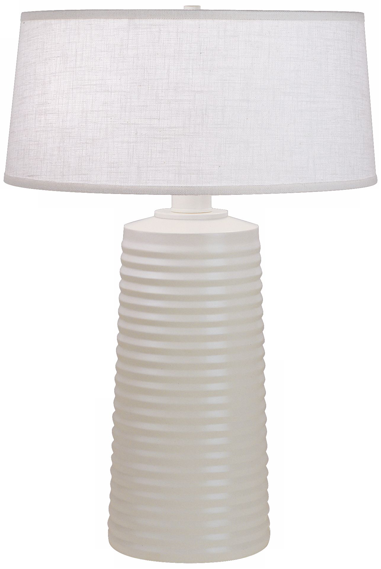 Robert Abbey Fuzo Stardust White 20" High Table Lamp