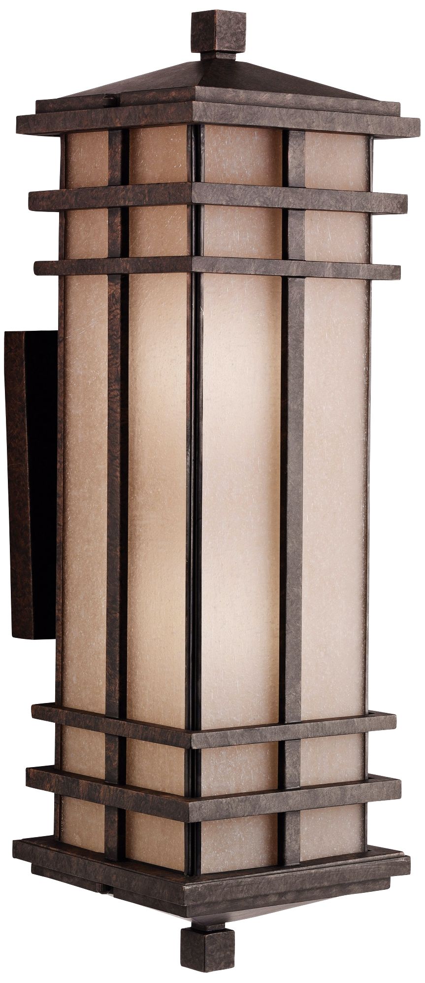 Kichler Cross Lantern Bronze 24" High Outdoor Wall Light